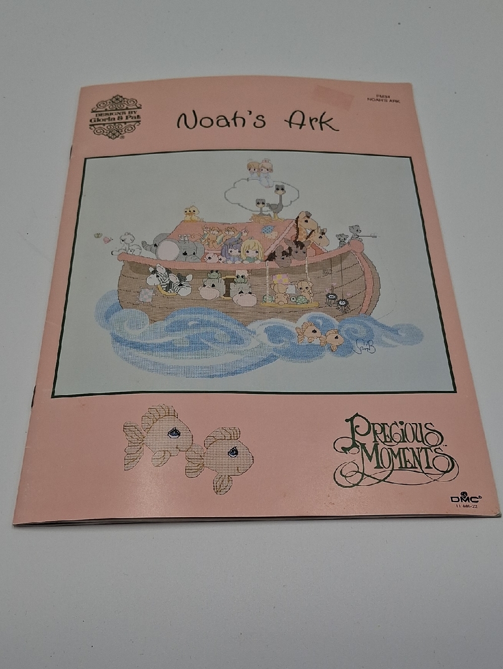 Precious Moments Noah's Ark Cross Stitch Pattern Booklet
